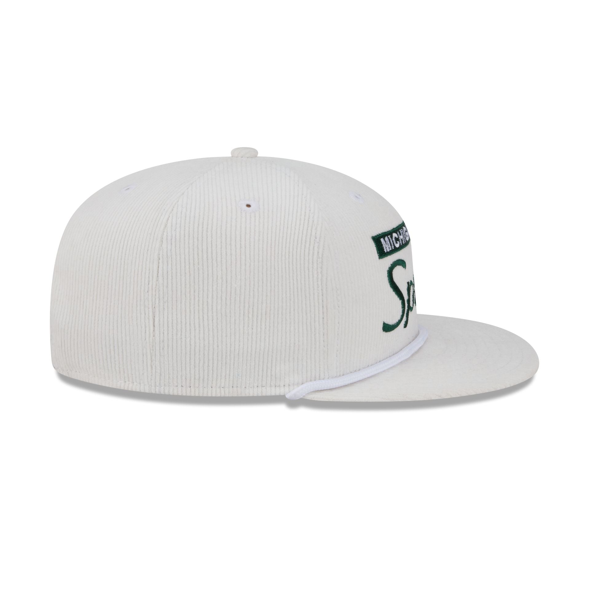 Michigan State Spartans College Vault Corduroy Rope 9FIFTY Snapback Hat