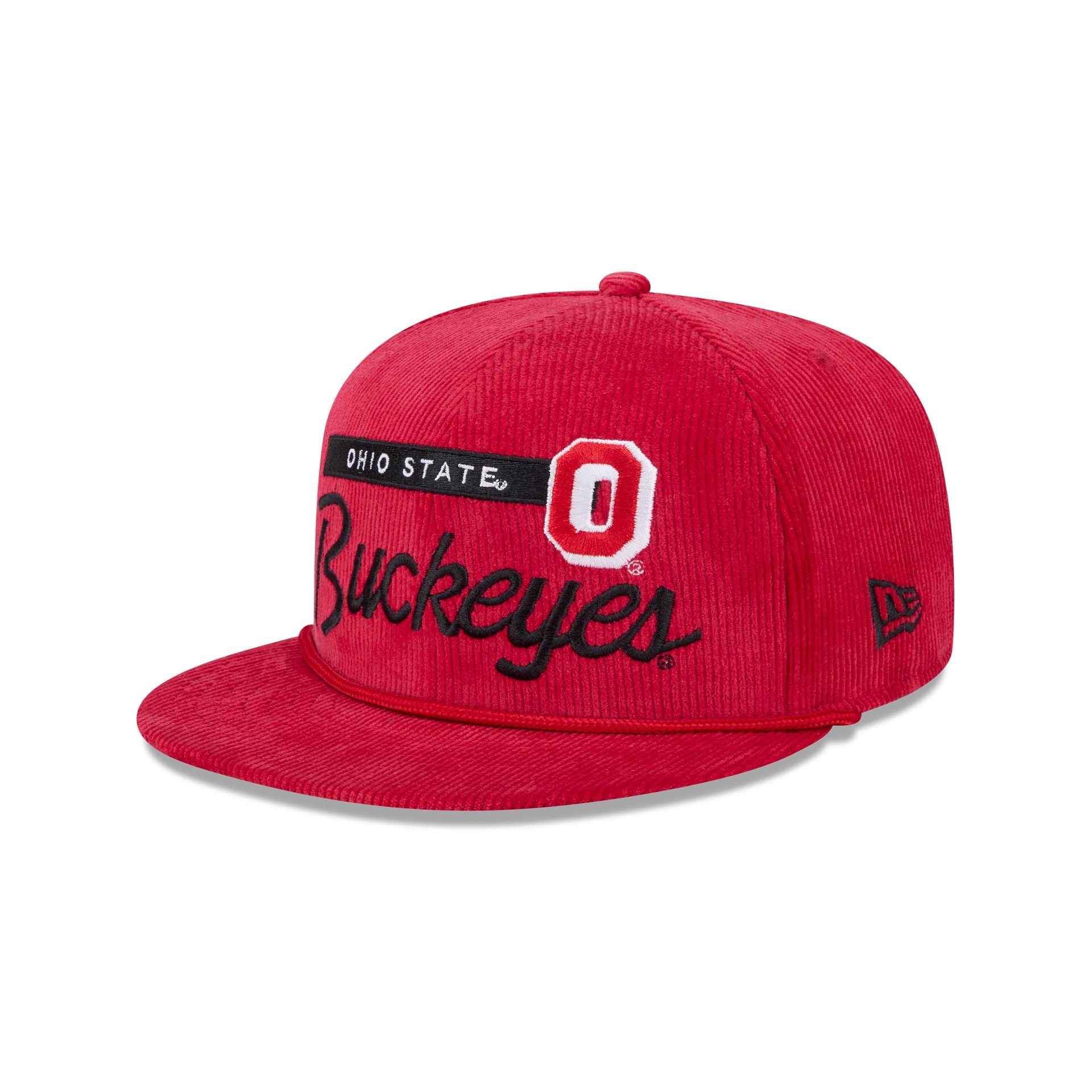 Ohio State Buckeyes College Vault Corduroy Rope 9FIFTY Snapback Hat ...