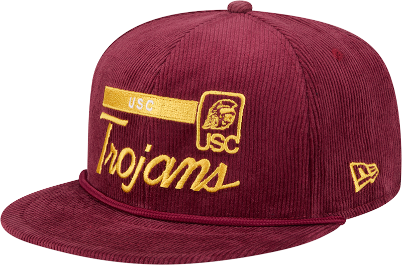 USC Trojans College Vault Corduroy Rope 9FIFTY Snapback Hat