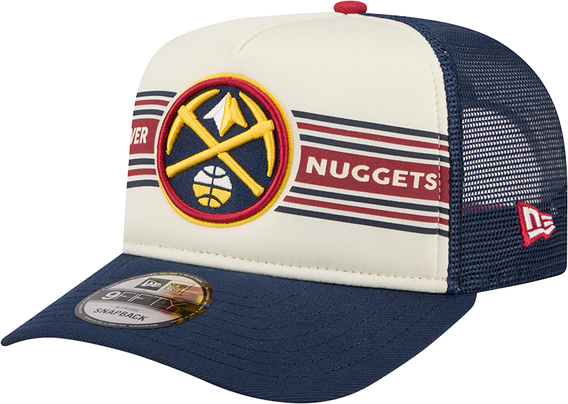 Denver Nuggets Banner 9FIFTY A-Frame Trucker Hat