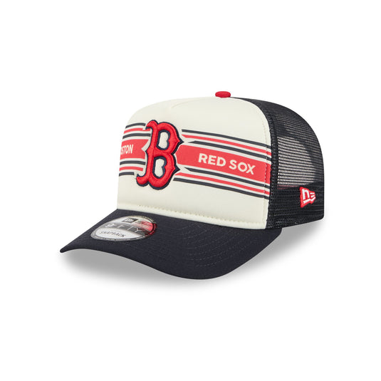 Boston Red Sox Banner 9FIFTY A-Frame Trucker Hat - New Era Cap
