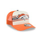 Denver Broncos Banner 9FIFTY A-Frame Trucker Hat