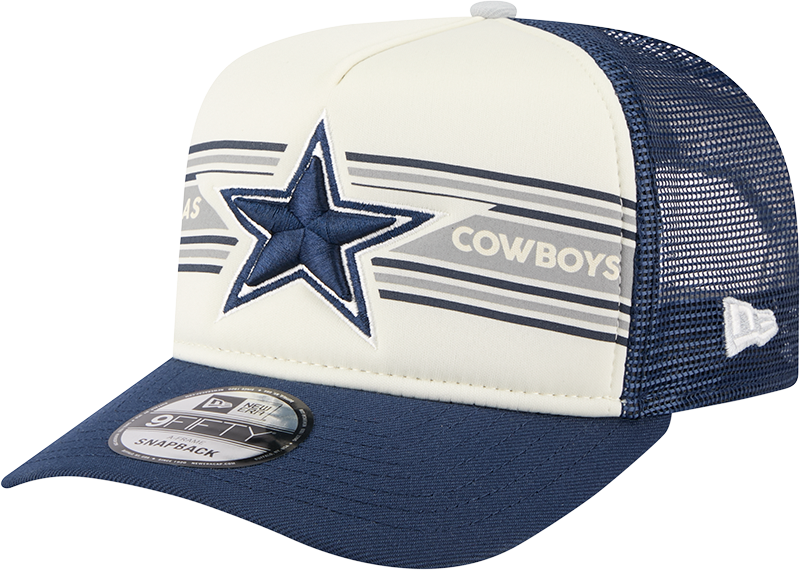 Dallas Cowboys Banner 9FIFTY A-Frame Trucker Hat