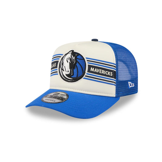 Dallas Mavericks Banner 9FIFTY A-Frame Trucker Hat - New Era Cap
