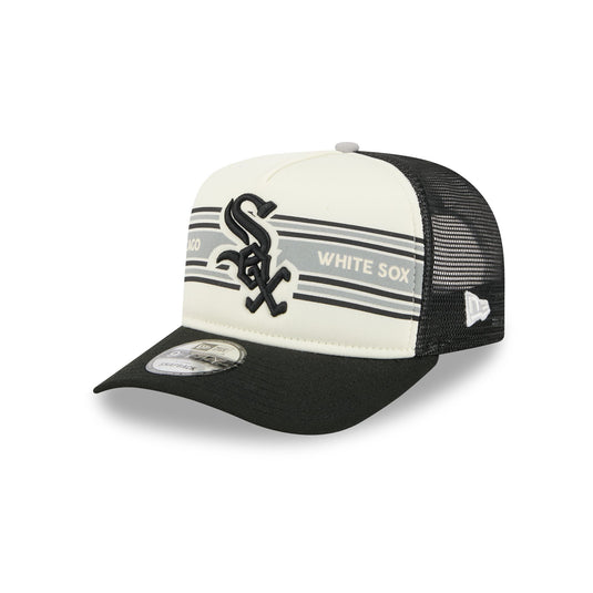 Chicago White Sox Banner 9FIFTY A-Frame Trucker Hat - New Era Cap