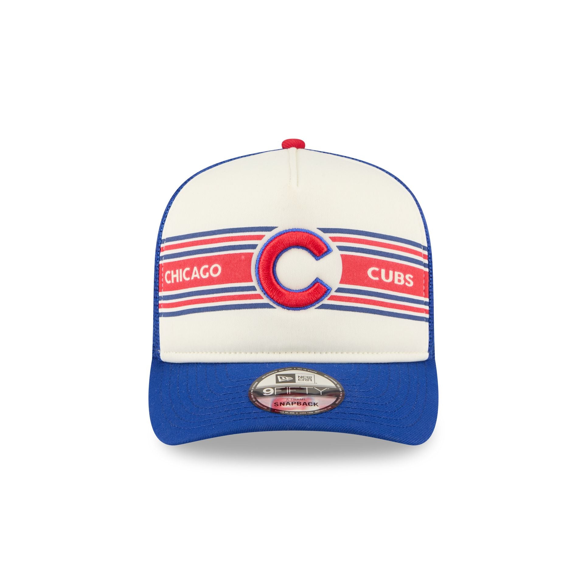 Chicago Cubs Banner 9FIFTY A-Frame Trucker Hat
