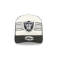 Las Vegas Raiders Banner 9FIFTY A-Frame Trucker Hat