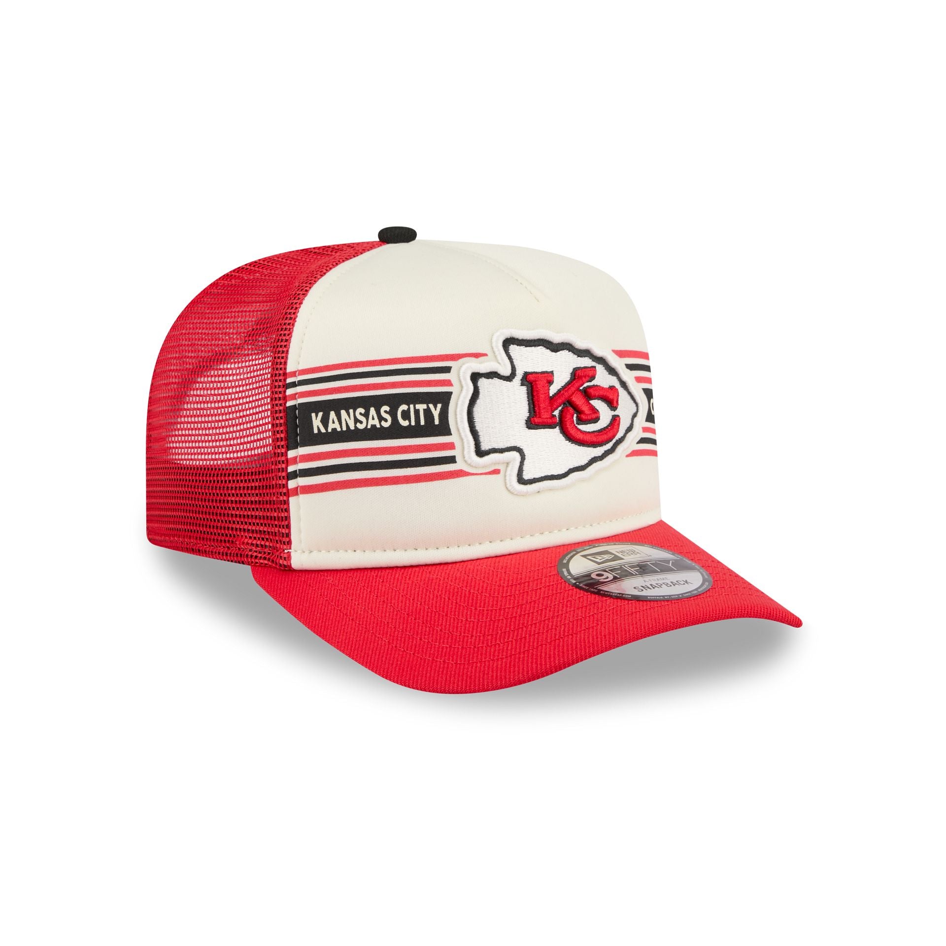 Kansas City Chiefs Banner 9FIFTY A-Frame Trucker Hat