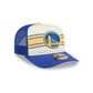 Golden State Warriors Banner 9FIFTY A-Frame Trucker Hat