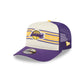 Los Angeles Lakers Banner 9FIFTY A-Frame Trucker Hat