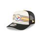 Pittsburgh Steelers Banner 9FIFTY A-Frame Trucker Hat