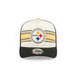 Pittsburgh Steelers Banner 9FIFTY A-Frame Trucker Hat
