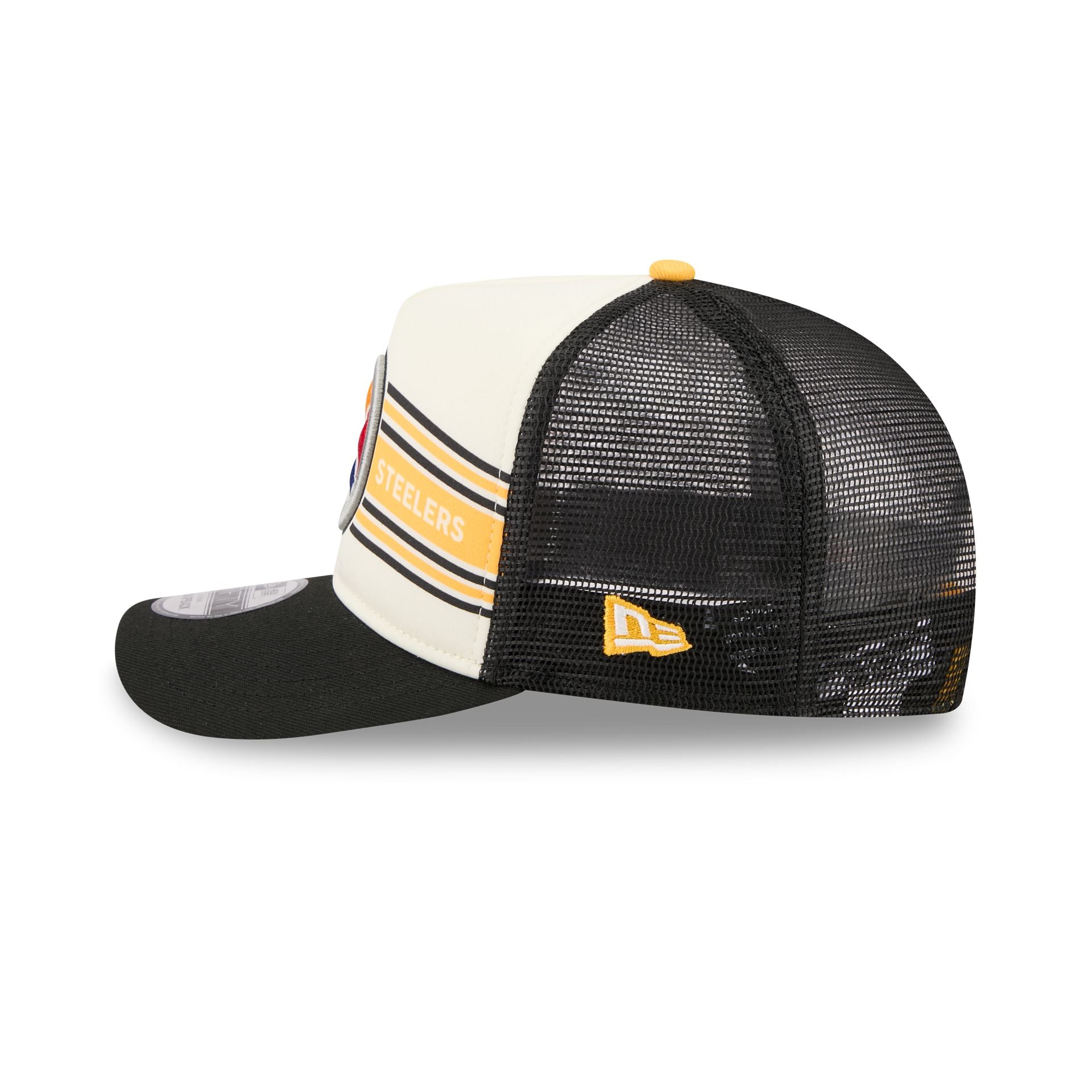 Pittsburgh Steelers Banner 9FIFTY A-Frame Trucker Hat