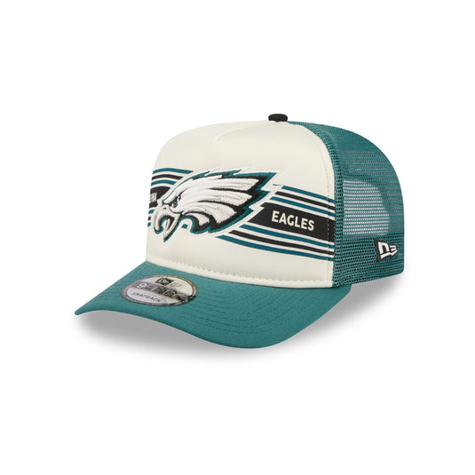 Philadelphia Eagles Banner 9FIFTY A-Frame Trucker Hat - New Era Cap