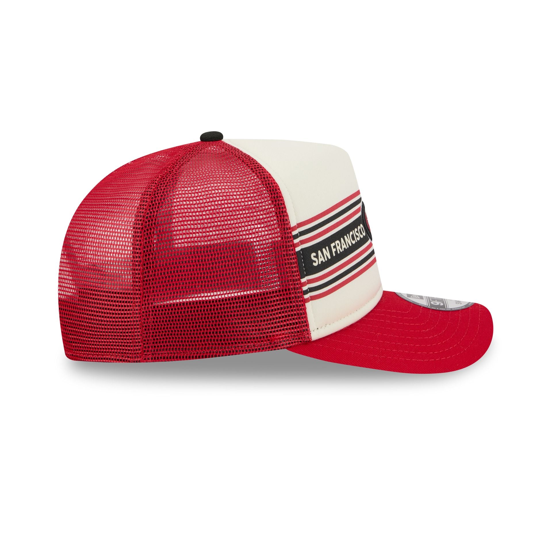 San Francisco 49ers Banner 9FIFTY A-Frame Trucker Hat