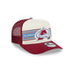 Colorado Avalanche Banner 9FIFTY A-Frame Trucker Hat