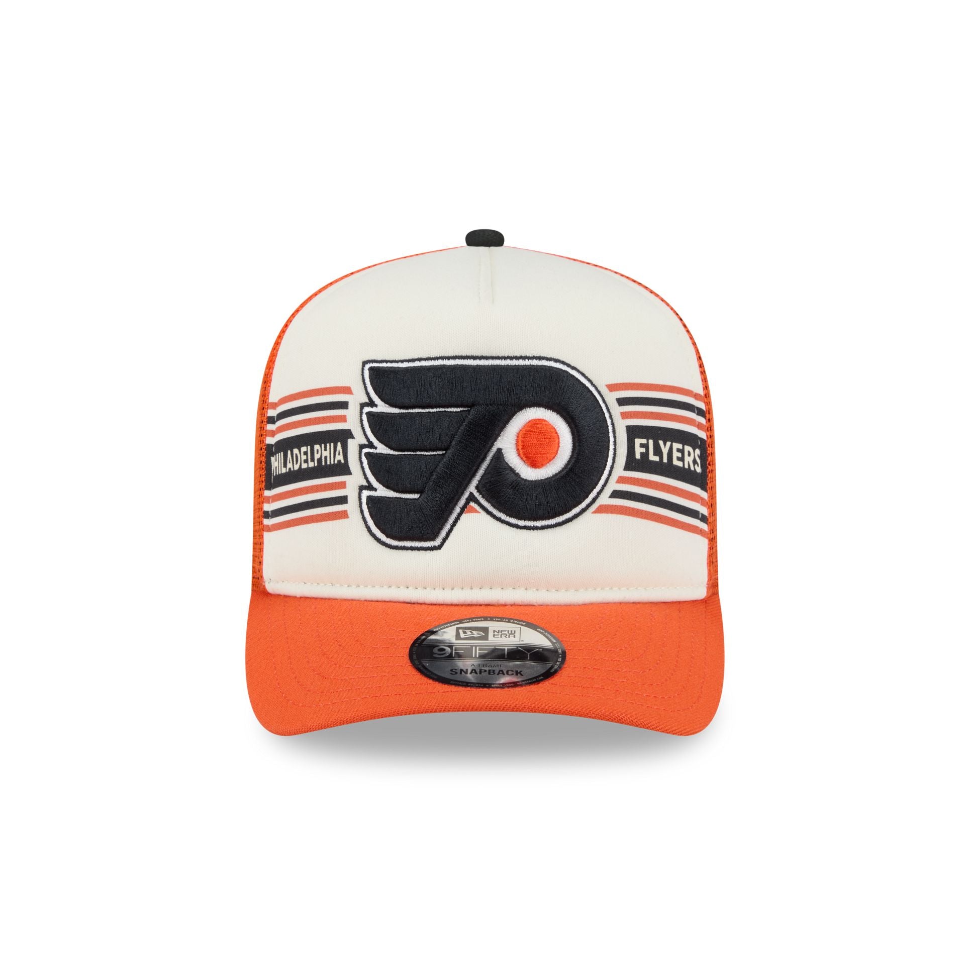 Philadelphia Flyers Banner 9FIFTY A-Frame Trucker Hat