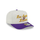 Los Angeles Lakers Chainstitch 9FIFTY A-Frame Snapback Hat