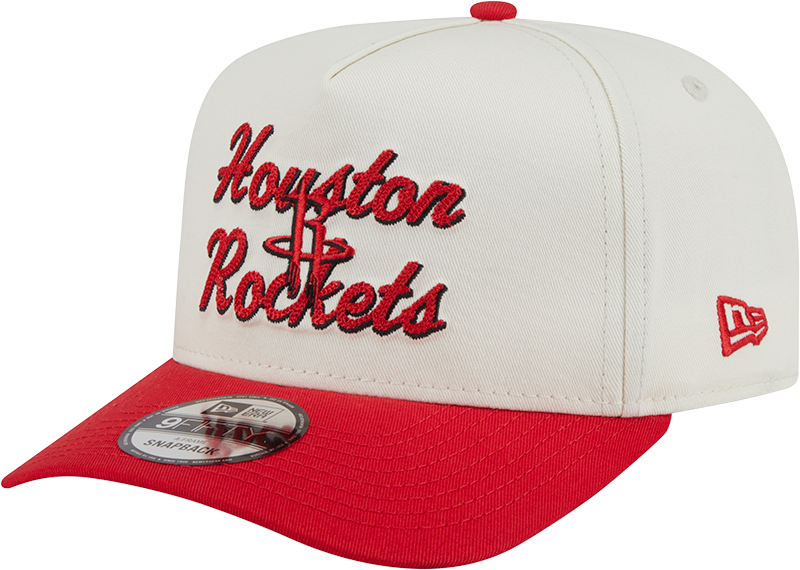 Houston Rockets Chainstitch 9FIFTY A-Frame Snapback Hat