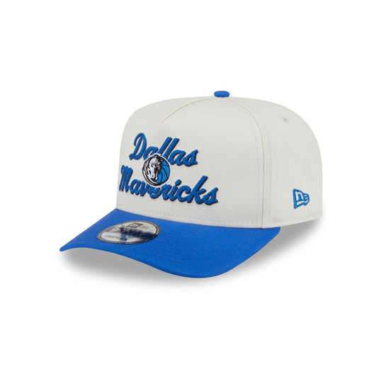 Dallas Mavericks Chainstitch 9FIFTY A-Frame Snapback Hat - New Era Cap