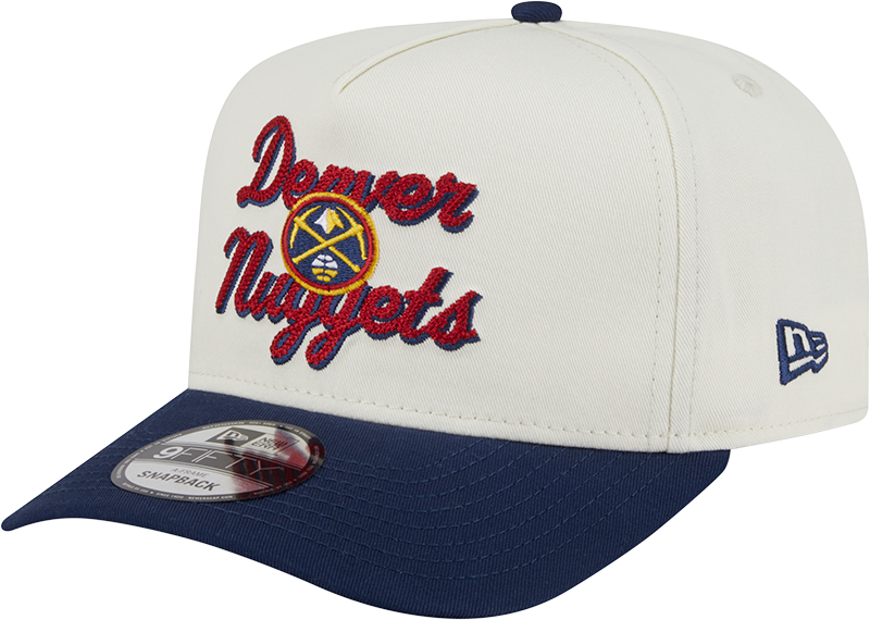 Denver Nuggets Chainstitch 9FIFTY A-Frame Snapback Hat