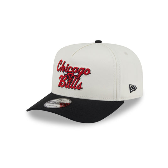 Chicago Bulls Chainstitch 9FIFTY A-Frame Snapback Hat - New Era Cap