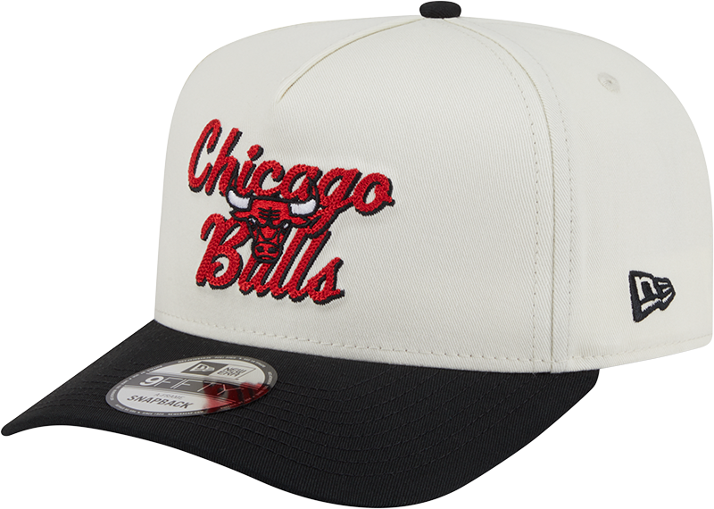 Chicago Bulls Chainstitch 9FIFTY A-Frame Snapback Hat