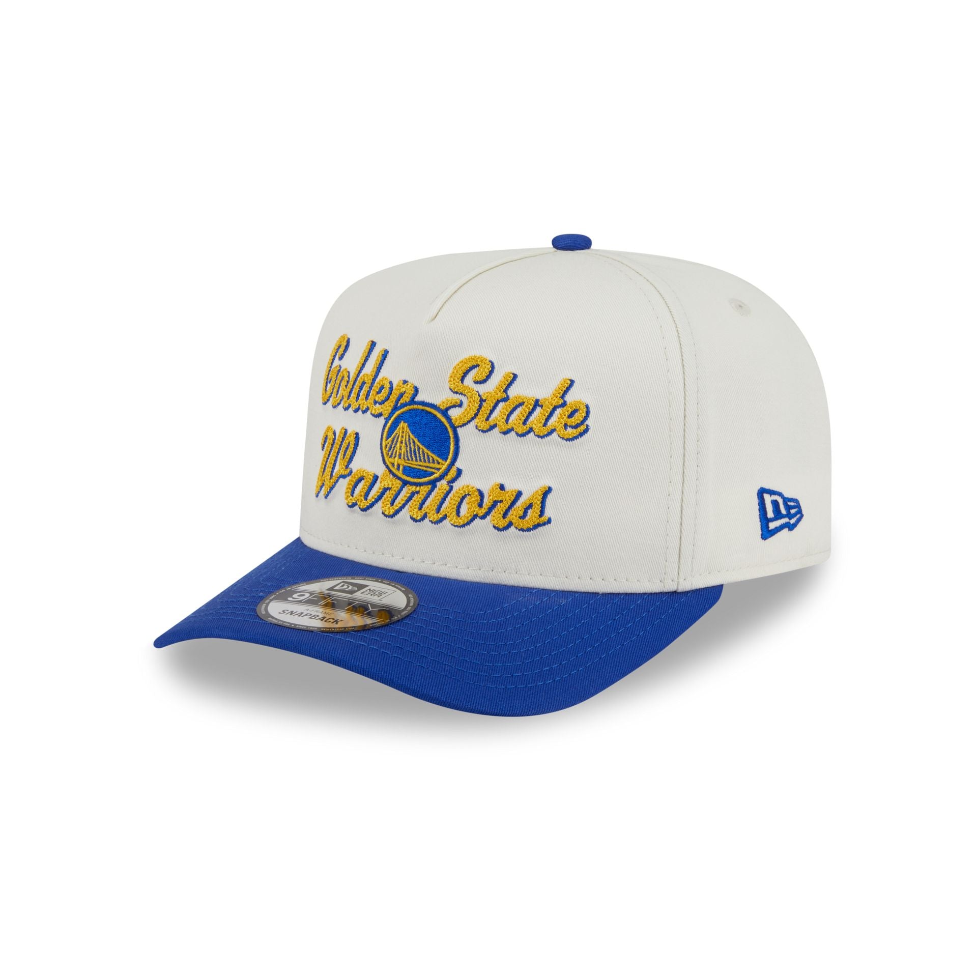 Golden State Warriors Chainstitch 9FIFTY A-Frame Snapback Hat