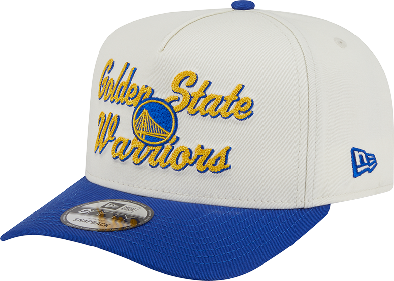 Golden State Warriors Chainstitch 9FIFTY A-Frame Snapback Hat