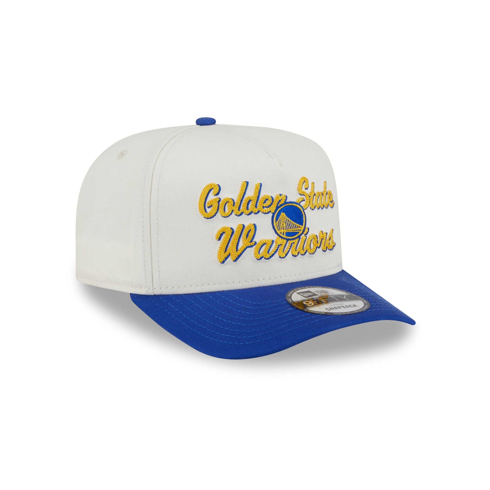 Golden State Warriors Chainstitch 9FIFTY A-Frame Snapback Hat