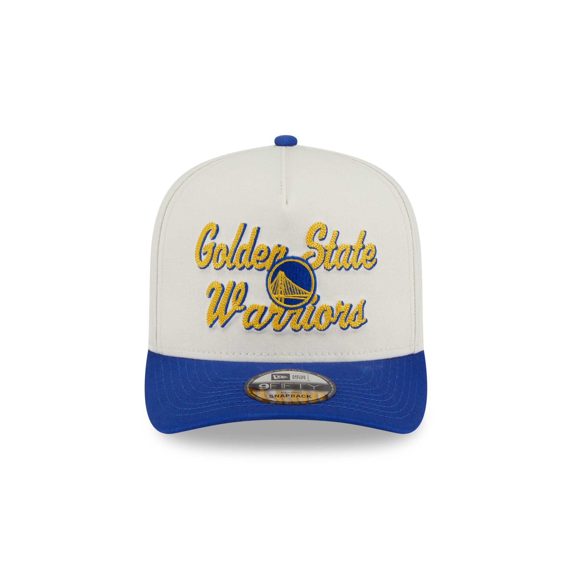 Golden State Warriors Chainstitch 9FIFTY A-Frame Snapback Hat