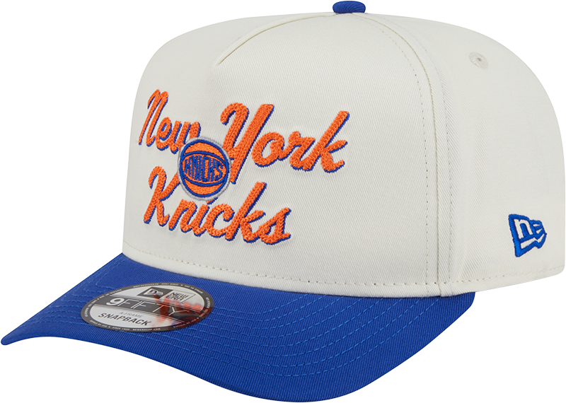 New York Knicks Chainstitch 9FIFTY A-Frame Snapback Hat