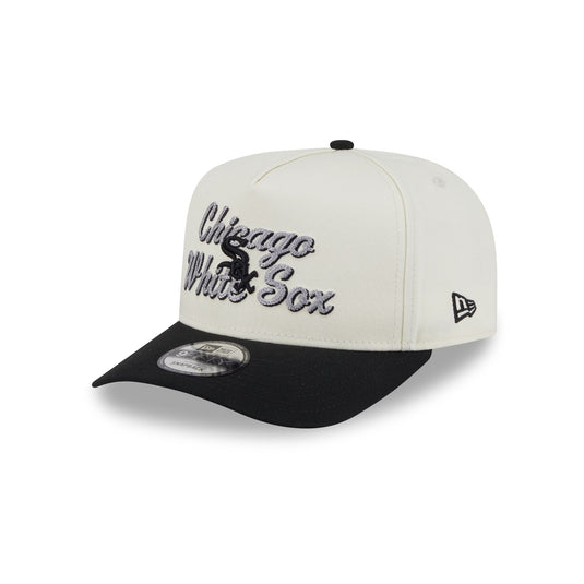 Chicago White Sox Chainstitch 9FIFTY A-Frame Snapback Hat - New Era Cap