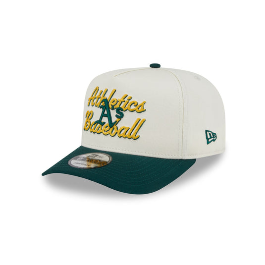 Athletics Chainstitch 9FIFTY A-Frame Snapback Hat - New Era Cap