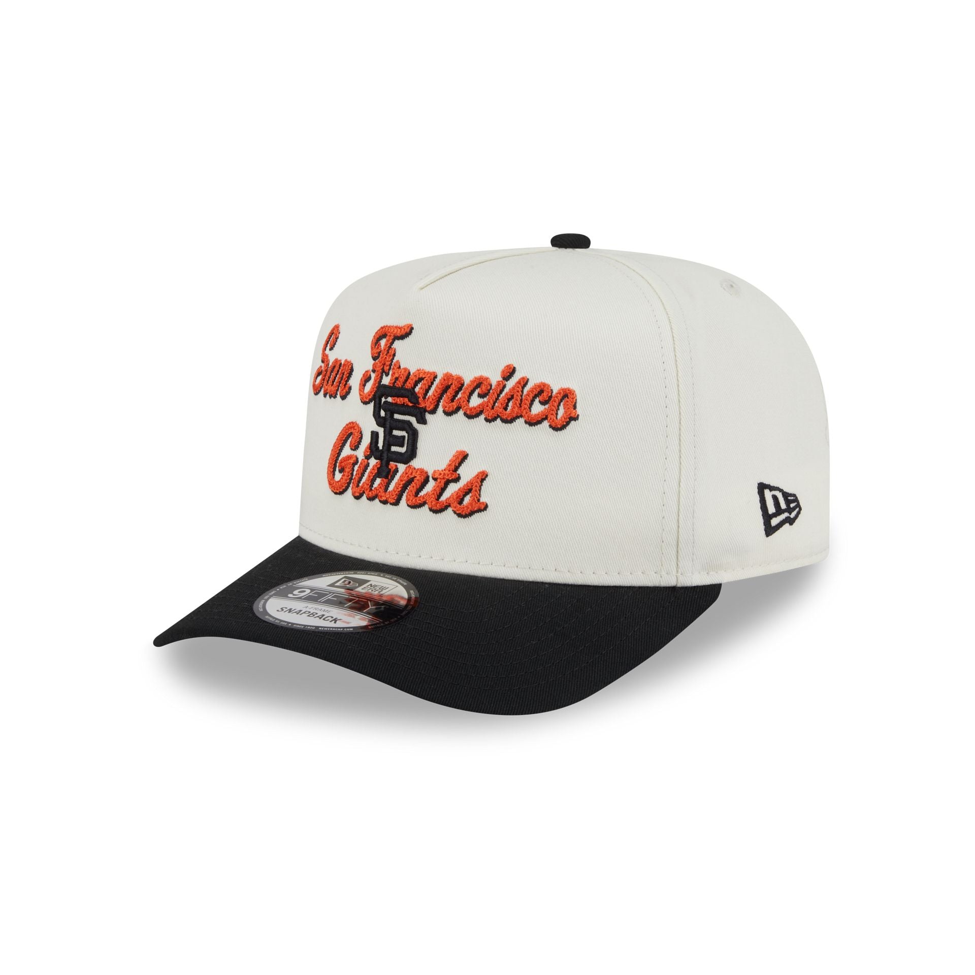 San Francisco Giants Chainstitch 9FIFTY A-Frame Snapback Hat – New