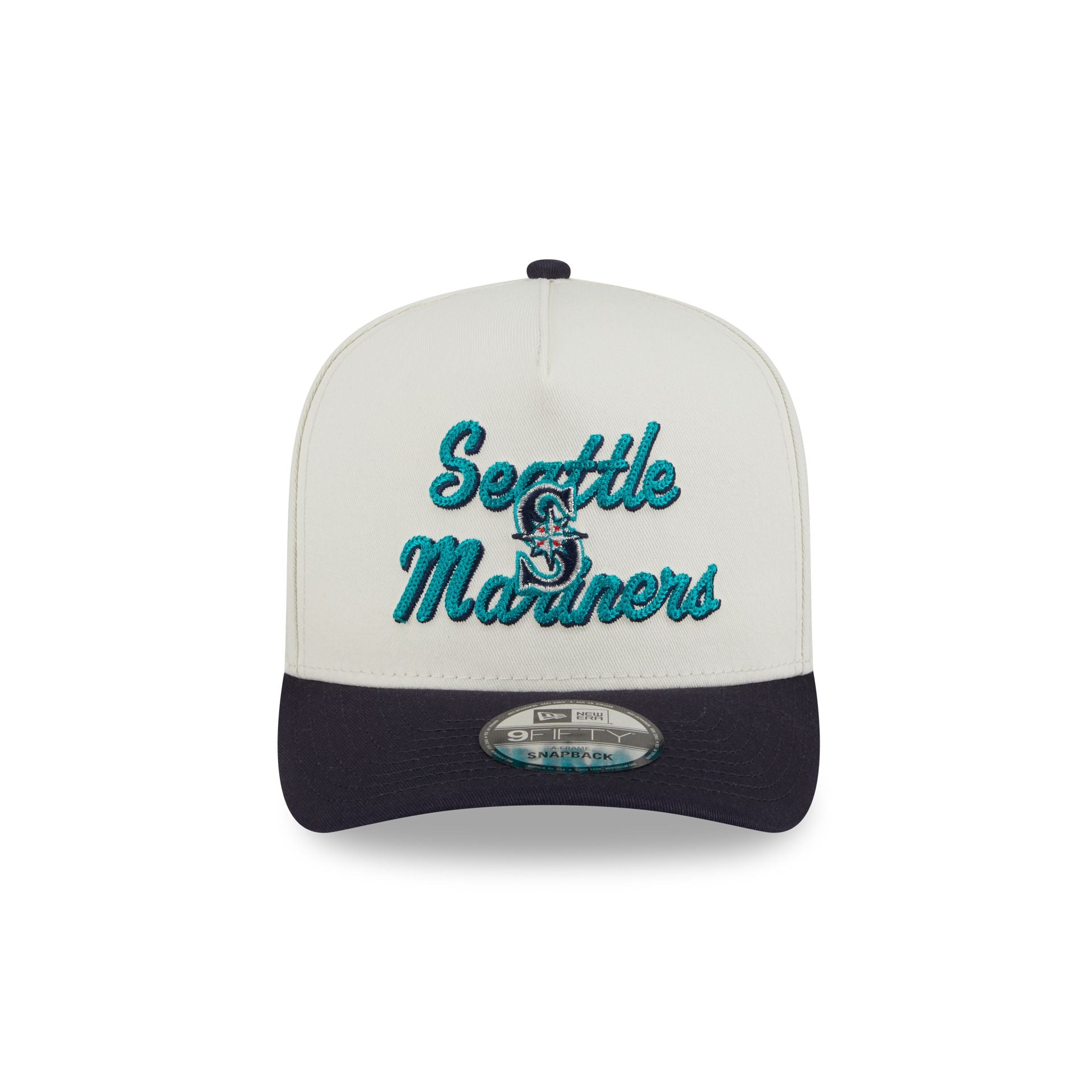 Seattle Mariners Chainstitch 9FIFTY A-Frame Snapback Hat