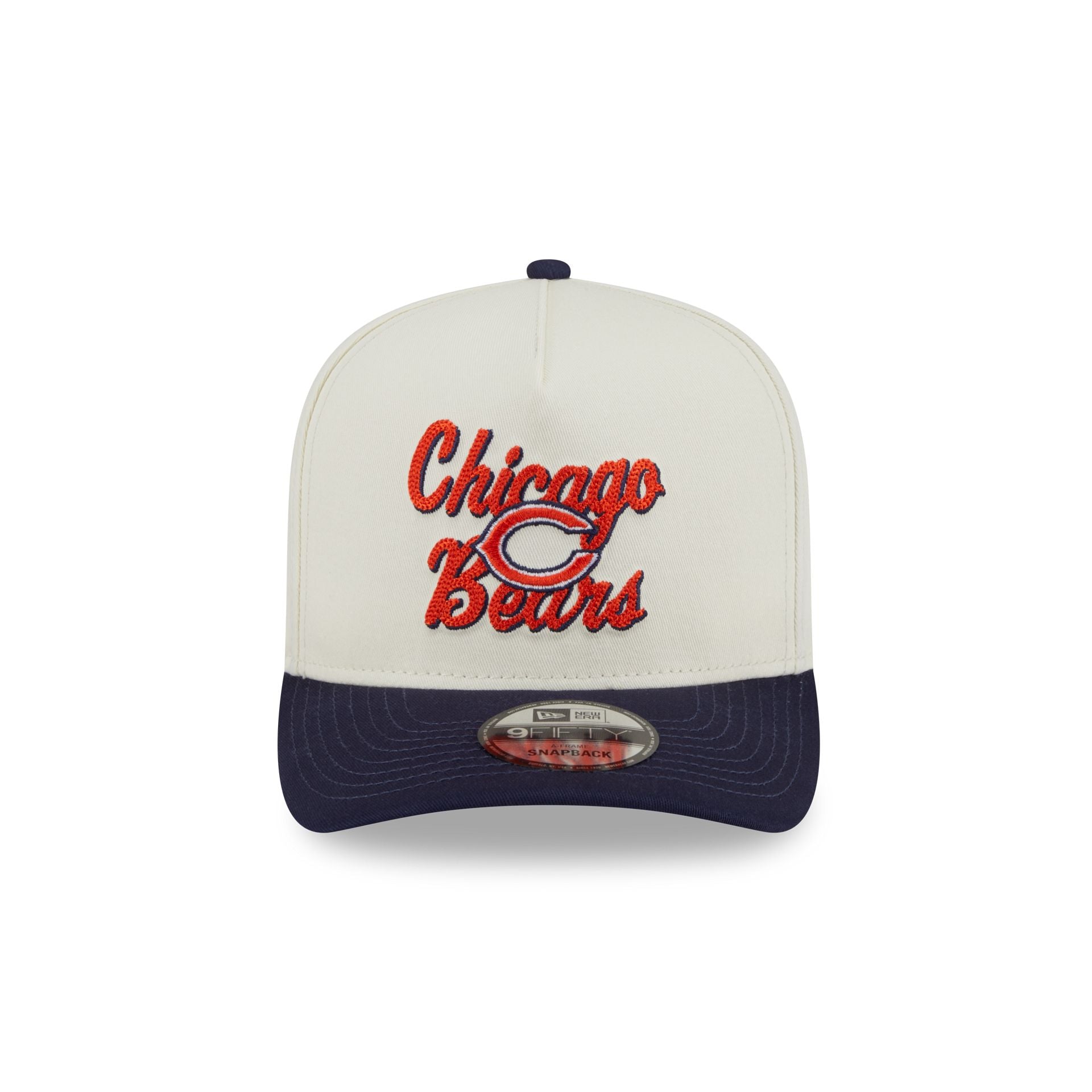 Chicago Bears Chainstitch 9FIFTY A-Frame Snapback Hat