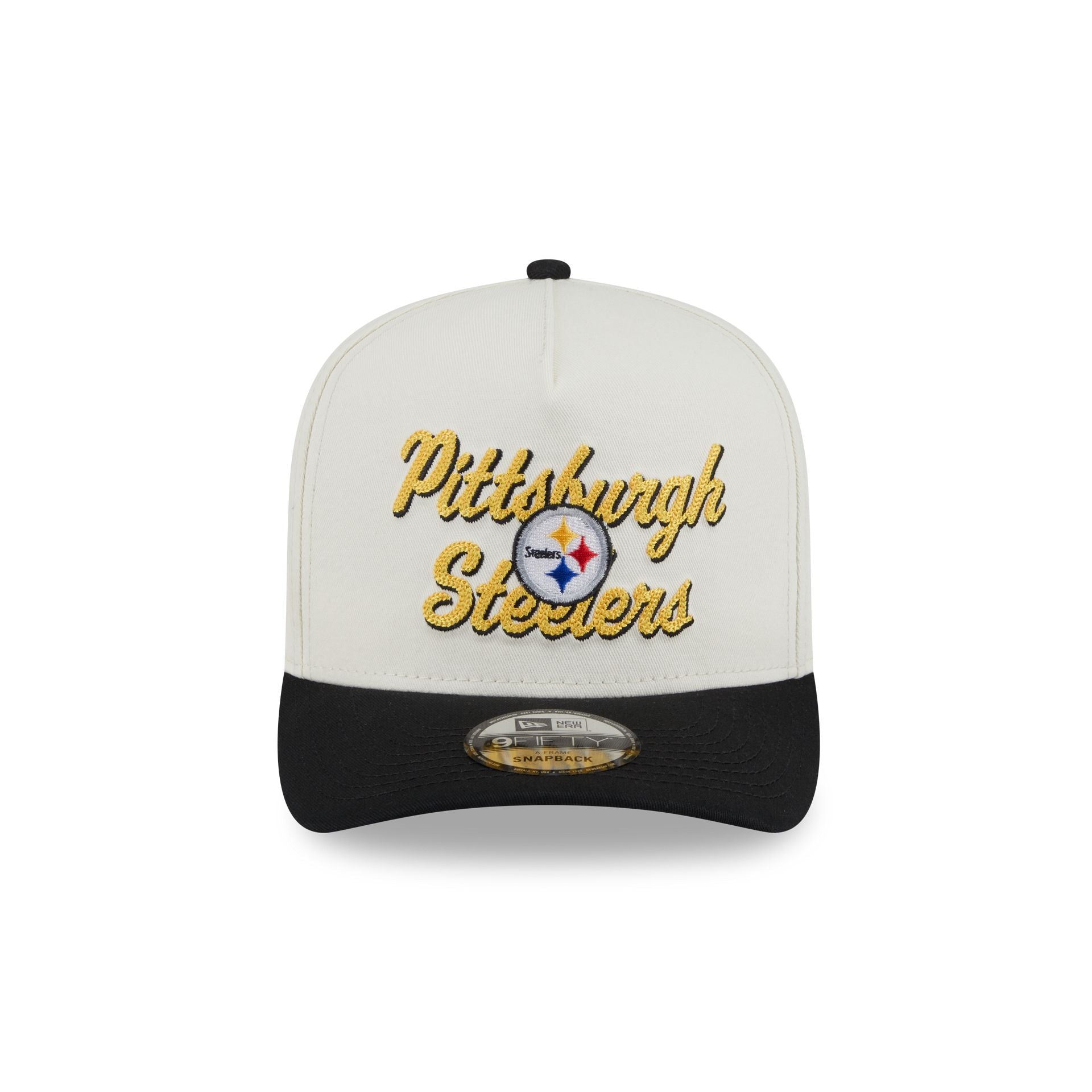 Pittsburgh Steelers Chainstitch 9FIFTY A-Frame Snapback Hat