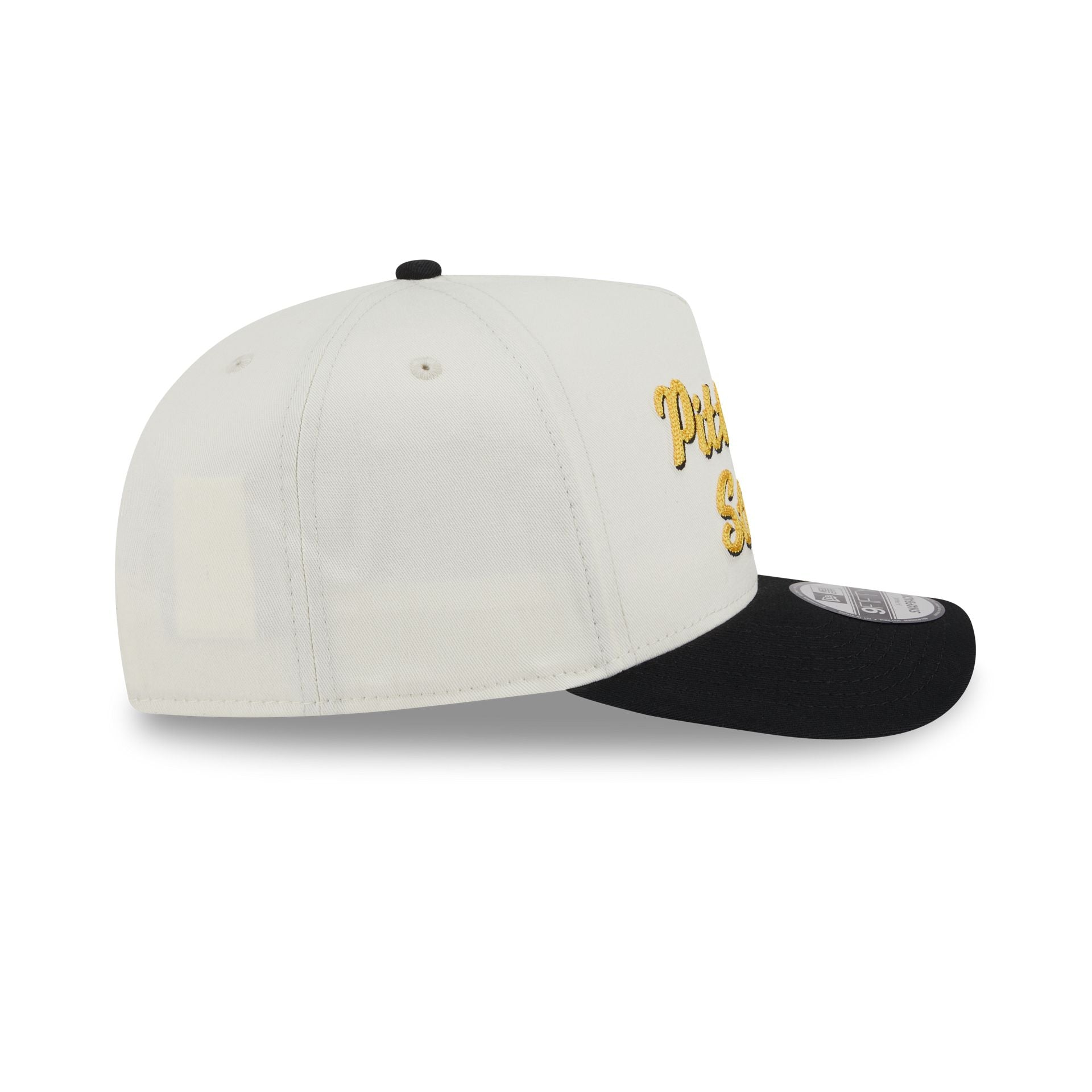 Pittsburgh Steelers Chainstitch 9FIFTY A-Frame Snapback Hat – New