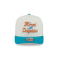 Miami Dolphins Chainstitch 9FIFTY A-Frame Snapback Hat