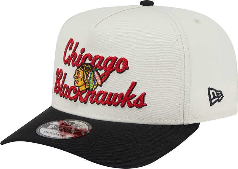 Chicago Blackhawks Chainstitch 9FIFTY A-Frame Snapback Hat