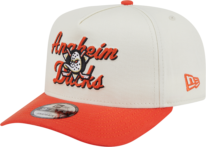 Anaheim Ducks Chainstitch 9FIFTY A-Frame Snapback Hat