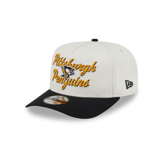Pittsburgh Penguins Chainstitch 9FIFTY A-Frame Snapback Hat - New Era Cap