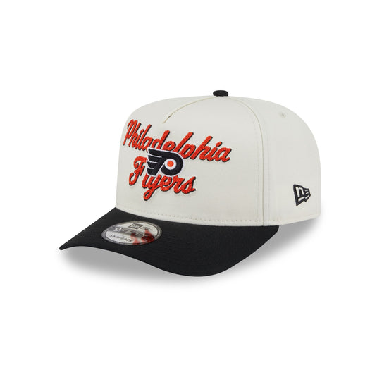 Philadelphia Flyers Chainstitch 9FIFTY A-Frame Snapback Hat - New Era Cap