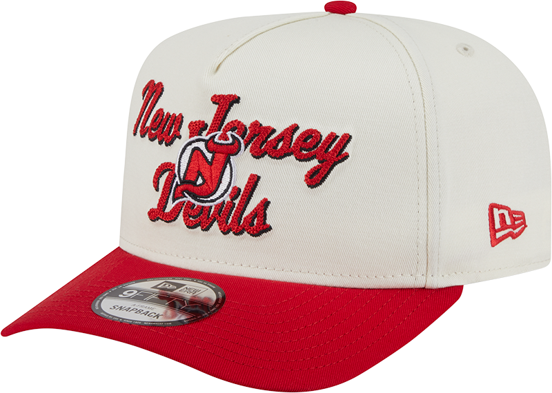 New Jersey Devils Chainstitch 9FIFTY A-Frame Snapback Hat