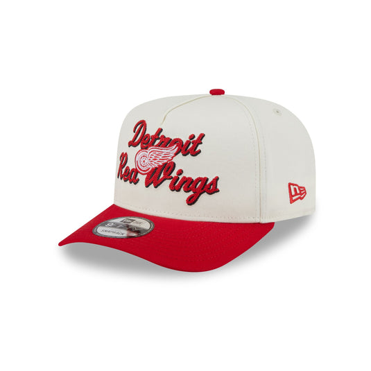 Detroit Red Wings Chainstitch 9FIFTY A-Frame Snapback Hat - New Era Cap