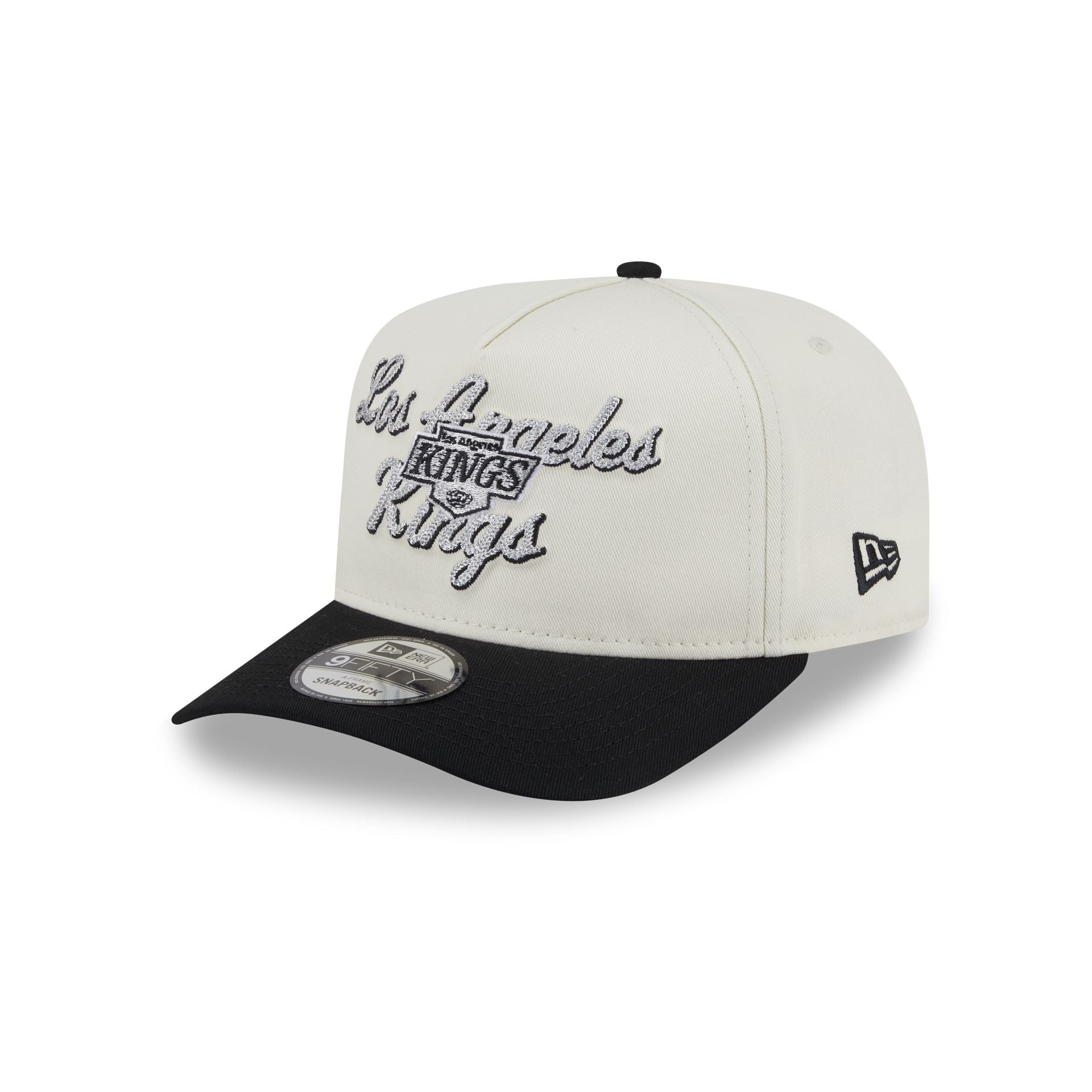 Los Angeles Kings Chainstitch 9FIFTY A-Frame Snapback Hat – New
