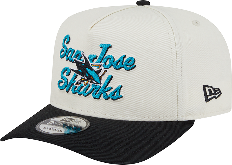 San Jose Sharks Chainstitch 9FIFTY A-Frame Snapback Hat