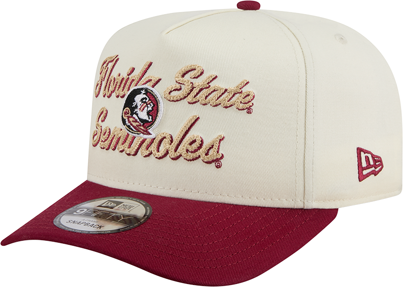 Florida State Seminoles Chainstitch 9FIFTY A-Frame Snapback Hat