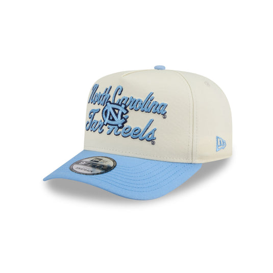 North Carolina Tar Heels Chainstitch 9FIFTY A-Frame Snapback Hat - New Era Cap